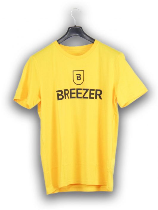 Breezer T-paita Logo keltainen L