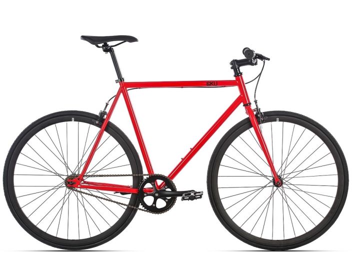 6KU Fixie Cayenne L 55cm red