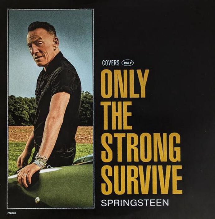 Bruce Springsteen : Only The Strong Survive varivinyyli LP UUSI. Oranssit tuplavarivinyylit. Brucen 21. albumi,