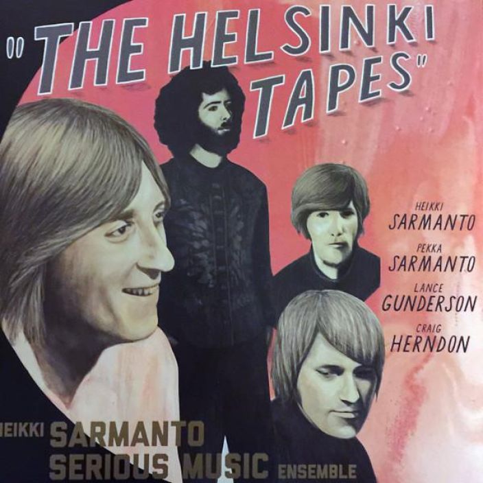 Sarmanto Ensemble : The Helsinki Tapes vol. 1. varivinyylit LP UUSI. Pinkit tuplavinyylit. 200kpl limited edition.