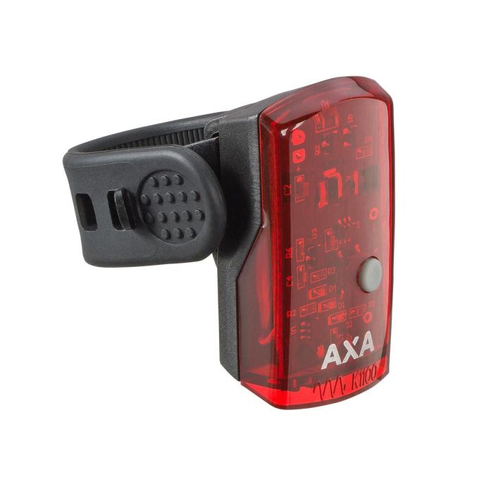 AXA Greenline ladattava takavalo Kompakti ja modernisti muotoiltu USB-ladattava takavalo. StVZO linssi. 