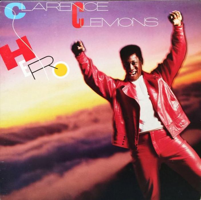 Clarence Clemons:Hero LP KAYTETTY, kuntoluokitus EX-. E-Street Bandin selkarangan soolo vuodelta `85.