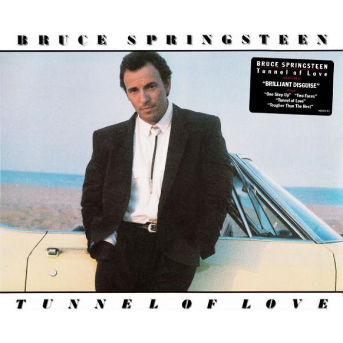 Bruce Springsteen : Tunnel Of Love LP Kaytetty. Kunto VG+