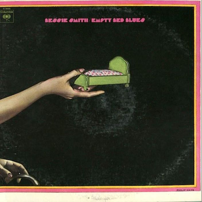 Bessie Smith:Empty bed blues LP KAYTETTY, kuntoluokitus VG+ Tuplalevy, Empress of the Blues!